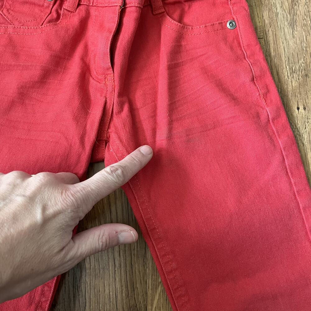 Mini Boden Red Capris - Picture 8 of 8